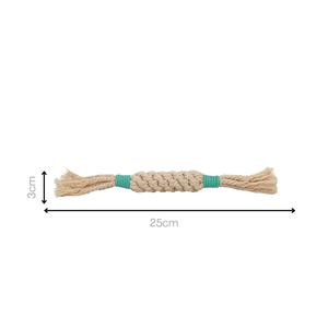 Jouet à mâcher en corde macramé pour animaux de compagnie, design coloré pour un temps de jeu attrayant - Product Image 6