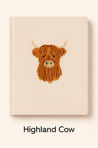 ปกสมุดลายสัตว์สุดหรู งานแฮนด์เมดประดับลูกปัด ปักลายตามสั่ง ขนาดพิเศษ สไตล์อเมริกัน ปกแข็ง สำหรับโรงเรียน - Product Image 3