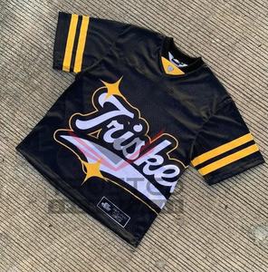 เสื้อเจอร์ซีย์ทีมฟุตบอลอเมริกันแขนสั้นระบายอากาศได้ดีพิมพ์ลายถ่ายเทความร้อน2026โลโก้ออกแบบได้ตามต้องการ - Product Image 5