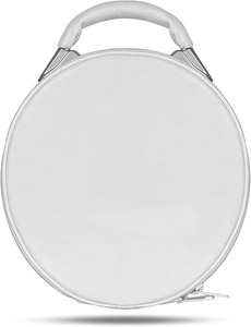 Estuche Universal para Gorra de Béisbol - Forma Redonda, Imitación de Cuero Blanco, Tipo de Tela 100% Cuero, Origen Importado - Product Image 5