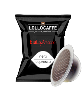 100 Capsule Caffè Lollo compatibili Bialetti Miscela Nera - 0,12 Capsule/Capsula - Product Image 2