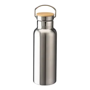 Bicchieri Termici in Acciaio Inossidabile di Thermos con Design Personalizzato in Bambù - Product Image 6