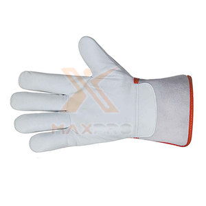 Vêtements de travail, nouvelle arrivée, design personnalisé, gants de travail en cuir de haute qualité, imperméables, ignifuges, antidérapants, personnalisables - Product Image 3