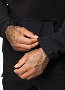 Sweat-shirts à capuche décontractés en coton pour hommes, mode, manches longues, cordon de serrage, polaire, poche, respirant, rapide - Product Image 6