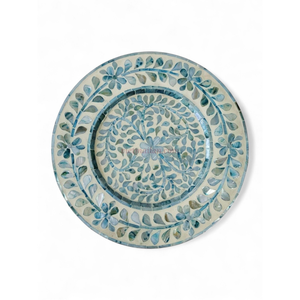 Plato Decorativo de Nácar Azul para una Elegante Decoración de Mesa y Bodas, Procedente de Vietnam - Product Image 1