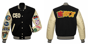 Baseball <b>Jacket</b> Patchwork Embroidery Letterman <b>Jackets</b> Custom latest designs Long Sleeve Chenille Applique work Customized logos - Product Image 4