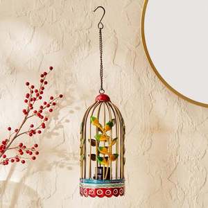 Caged in Warmth Unique Tea <b>Light</b> Holders for Every <b>Space</b> Illuminate with Style Caged Tea <b>Light</b> Holders - Product Image 4