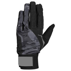 Gants en cuir demi-doigts pour hommes pour course, tir, équitation, cyclisme, moto, conduite en hiver - Product Image 1