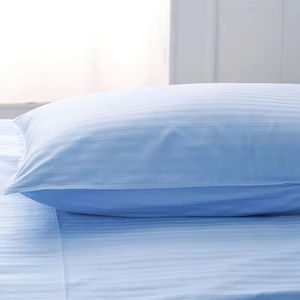 Direct Factory Supply High Quality T-180 Economy <b>King</b> Fitted Bedsheets Unique Cotton Plain <b>Bed</b> <b>Sheets</b> <b>for</b> Hospitals Breathable - Product Image 5