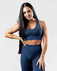 Nuevo Conjunto Deportivo para Mujer 2026, Traje de Fitness para Gimnasio, Shorts, Top Corto de Manga Larga, 6 Piezas, Leggings Sin Costuras Acanalados, Conjunto de Yoga con Sujetador - Product Image 3