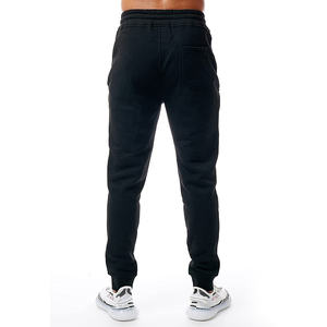 Pantalon de survêtement pour hommes coupe ajustée personnalisé 100% coton bonne qualité taille moyenne motif droit toile Style décontracté Logo imprimé - Product Image 4