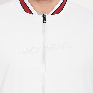 Chaquetas Bomber Varsity de la mejor calidad con cuello levantado y logotipo personalizado - Product Image 5