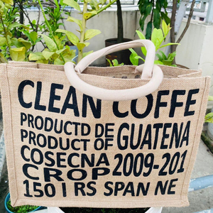 Nueva Bolsa de Compras de Yute Personalizada de Alta Calidad con Logotipo, Bolsa Colorida de Lujo, Orientada a la Exportación desde Bangladesh - Product Image 1