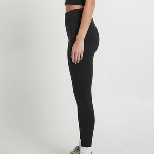 Leggings Deportivos Negros de Cintura Alta con Logotipo Personalizado, Suaves como la Mantequilla, Efecto Levanta Glúteos, Elásticos en Cuatro Direcciones, para Yoga, Fitness, Running y Gimnasio, para Mujer - Product Image 5