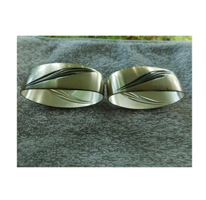 Top Exigeant Beau Laiton Serviette Anneau Branche conception Or Brillant Poli Antique design Meilleur prix - Product Image 5