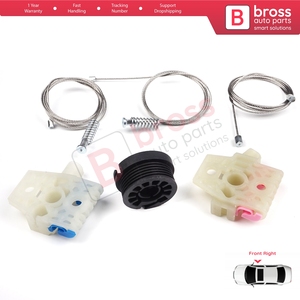 ชุดซ่อมมอเตอร์กระจกหน้าต่างด้านหน้าขวา รุ่น BWR5057 สำหรับรถ Golf MK6 A6 5K 5K1 AJ5 Variant ปี 2008-2014 5 ประตู 5K0837462 - Product Image 6