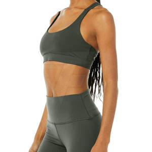 ชุดโยคะผู้หญิงขนาดพิเศษกันลมระบายอากาศได้ดีพิมพ์โลโก้ตามสั่ง - Product Image 3