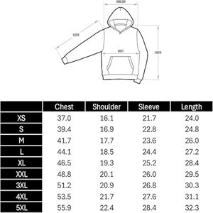 Sweat à capuche d'hiver pour homme, style streetwear personnalisé ODM, impression numérique - Product Image 6