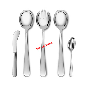 Set of Five Metal Cutlery Excellent Quality handmade Flatware <b>Caddy</b> Customized Size Designer Metal Cutlery - Product Image 6