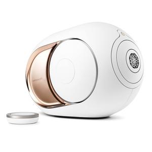 Haut-parleur sans fil haute fidélité Phantom I 108dB - Chrome foncé et blanc - Meilleures ventes - Product Image 1