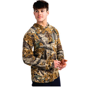 Chemise à manches longues à capuche Realtree Bamboo | Advantage Classic Versatile Camouflage pour chaque terrain - Product Image 4