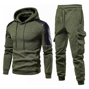 Respirant coupe-vent grande taille personnalisé professionnel de haute qualité en gros hommes hiver survêtement capuche survêtement séchage rapide nouveau - Product Image 1