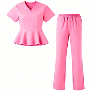 Uniformes d'allaitement féminins de qualité parfaite ensembles uniformes hospitaliers de gommage médical pour les infirmières et les médecins disponibles dans des conceptions fraîches - Product Image 6
