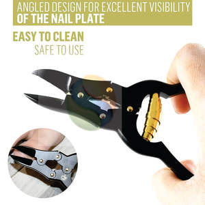 ที่ตัดหนังกำพร้าแบบมืออาชีพ ผลิตจากเหล็กกล้าไร้สนิมเยอรมัน พร้อมใบมีดแบบกล่องที่คมกริบ  ที่ตัดเล็บและหนังกำพร้าสำหรับงานหนัก - Product Image 4