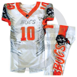 Maillot de football américain par sublimation uniforme respirant de grande taille à manches courtes Logo personnalisé vente en gros taille adulte couleur personnalisée - Product Image 6