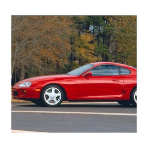 For Toyota supra Mk4 Carbon Fiber Aero Full Kit Front Bumper Lip Side Skirts <b>Diffuser</b> Spoiler Wing Splitter Bodykit - Product Image 4