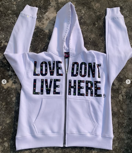 เสื้อมีฮู้ดของผู้ชายเสื้อแจ็คเก็ตซิปเทอร์รี่หนาประดับพลอยเทียมคริสตัลพลอยเทียมมีฮู้ดแบบรูดซิปสองชั้นสไตล์วินเทจจางหายไป - Product Image 6