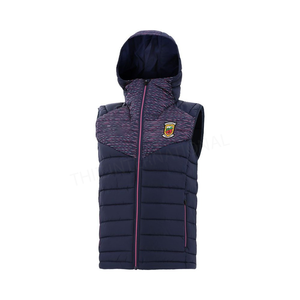 Logotipo personalizado GAA Gilet acolchado brillante al aire libre cálido invierno sin mangas brillante Puffer burbuja hombres chaleco Gaa Gilet - Product Image 5