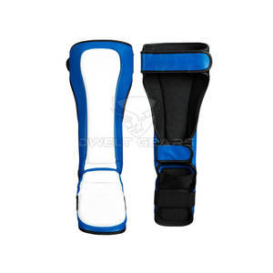 Nuevas Espinilleras de Boxeo de Cuero 2025, Profesionales, Ajustables, Cómodas, Protectoras, Color y Logotipo Personalizables, Se Acepta OEM - Product Image 5