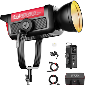 ไฟวิดีโอ LED รุ่นใหม่แท้ Pr-o SD650B 650W สำหรับสตูดิโอ พร้อมขาตั้ง Bowens ชุดไฟถ่ายภาพ 81300 Luxm45 - Product Image 2