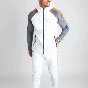 Chándal de lana tecnológica para hombre 2024 con logotipo personalizado, ropa de calle, chándales de invierno para hombre, chándal ajustado personalizado para adultos - Product Image 1