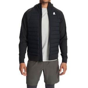 Chaqueta Híbrida de Invierno para Hombre, Estilo Urbano, con Cierre, Ajustada, Ligera, Acolchada, con Cuello Alto y Resistente al Viento - Product Image 2