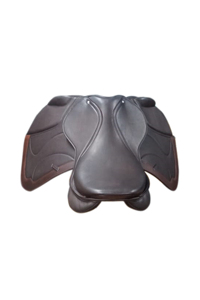 Sillín de salto de caballo negro para equitación y carreras Producto de peines de curry Premium - Product Image 4