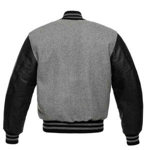 Fashion Bomber Varsity <b>Baseball</b> <b>Jacket</b> <b>Men</b> Leather Sleeve Wool <b>Baseball</b> <b>Jacket</b> Oversize Customized <b>Baseball</b> <b>Jacket</b> - Product Image 5