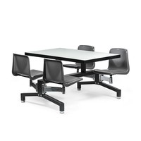 Meubles de restaurant de marque italienne de la meilleure qualité, table monobloc Artemide durable pour la vente en gros