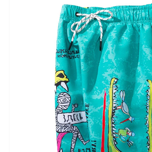 Pantalones cortos de malla personalizados para hombre, verano, doble capa, sublimación, 100% poliéster, 5 pulgadas, entrepierna, gimnasio, Jogger, ropa de baloncesto - Product Image 6