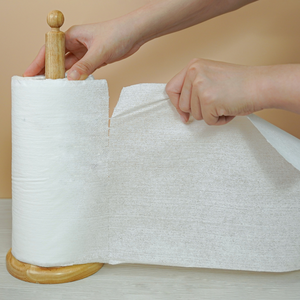 Krclean Lingettes de cuisine blanches super absorbantes 20x25cm 100 feuilles pour nettoyer la vaisselle, les tables et les surfaces de cuisine - Product Image 5