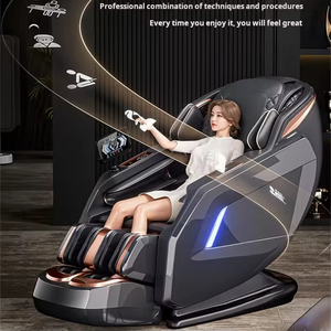 Silla de Masaje Shiatsu LEERCON 4D Zero Gravity con Presión de Aire, Motor de 120W, Relajación Corporal Completa, Control de Tiempo Moderno, Ahorro de Energía - Product Image 4