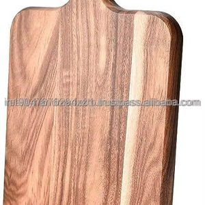 Tabla de Cortar KALATRI de Madera de Acacia Maciza Grabada Personalizada, Ecológica, Apta para Lavavajillas, Diseño Rectangular, Madera de Palisandro - Product Image 1