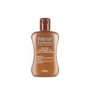 Champú para el Cuero Cabelludo Polytar 150 ml, Tratamiento Eficaz para la Psoriasis, Dermatitis Seborreica, Eccema y Caspa - Product Image 1