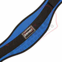 Ceinture de musculation personnalisée avec logo, soutien lombaire pour haltérophilie, ceinture de levage de poids légère en néoprène, vente en gros