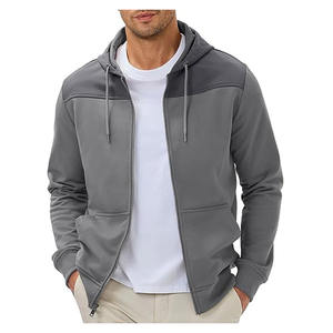 Sudaderas con capucha para hombre, lavadas al ácido, 100% poliéster, talla XL, tela French Terry para invierno, diseño liso, con capucha, logotipo personalizado e impresión - Product Image 2