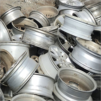 Déchets de roues en aluminium, copeaux métalliques, rebuts de recyclage pour la traitement des déchets de fonderie à vendre