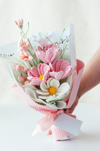 Ramos de Flores de Ganchillo Hechos a Mano Personalizables, Regalos de Ramos de Flores de Ganchillo, Ramos de Flores de Ganchillo Ecológicos - Product Image 6