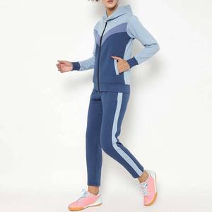 Vêtements de jogging d'entraînement pour femmes, streetwear, survêtement décontracté à capuche, écologique, respirant, best-seller, prix de gros bon marché, long - Product Image 2