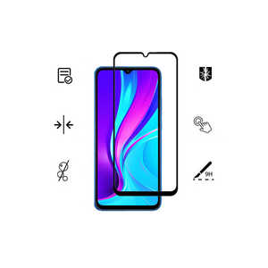 Protector de Pantalla de Vidrio Templado Netzy 5D para Oppo A91, Cobertura Total, Alta Definición, Película Protectora Anti-Golpes, IQOO Infinix XR - Product Image 5